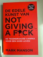 De Edele Kunst van Not Giving a F*ck - Mark Manson, Mark Manson, Nieuw, Ophalen of Verzenden, Ontwikkelingspsychologie