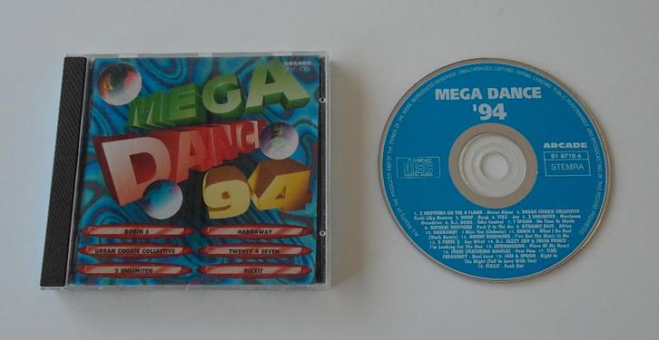 Mega Dance '94, Cd's en Dvd's, Cd's | Dance en House, Zo goed als nieuw, Dance Populair, Ophalen