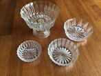 Een set glazen schalen, Ophalen of Verzenden