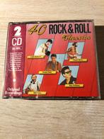 40 rock & roll classics 2 cd box, Cd's en Dvd's, Cd's | Verzamelalbums, Ophalen of Verzenden, Pop
