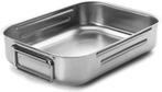 Lacor braadslede | ovenschaal 40x28x8cm | inox 18/10 | 4,8L, Ophalen, Overige typen, Nieuw, Rvs
