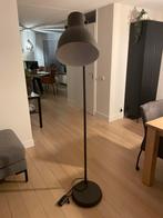 Antracietgrijze dimbare staande lamp, Huis en Inrichting, Lampen | Vloerlampen, Ophalen, Zo goed als nieuw, Metaal, 150 tot 200 cm