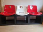 Feyenoord Stadion Bankje met 3 Stoelen, Ophalen, Kunststof, Gebruikt, Overige kleuren