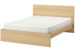 Ikea Malm bed 200x150cm, Ophalen, Beige, Tweepersoons, Ikea malm