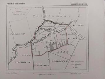 76 / Litho uit 1866 door J. Kuyper van Hoornaar ZH beschikbaar voor biedingen