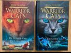 Warrior cats serie 5 deel 1 en 2 hardcover, Ophalen of Verzenden, Zo goed als nieuw