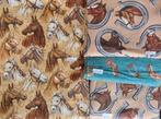 Paarden Quiltstoffen set 3, Bruin, Ophalen of Verzenden, Zo goed als nieuw, 30 tot 120 cm