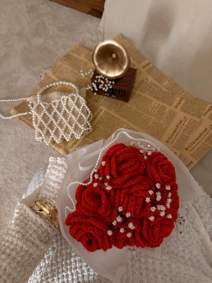 Handgemaakte Bloemen - Uniek Cadeau!, Huis en Inrichting, Woonaccessoires | Kunstplanten en Kunstbloemen, Nieuw, Binnen, Ophalen of Verzenden