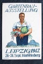 Reclame Gartenbau-Ausstellung Leipzig, 1947, Markkleeberg, Verzenden, 1940 tot 1960, Gelopen, Overige thema's