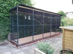 Aluminium volièrepanelen | Diverse kleuren, zwart gaas., Ophalen of Verzenden, Nieuw, Aluminium, Broedkooi of Kweekkooi