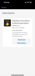 Playstation account met 22 games en abonement PS+, Eén persoon, Cadeaubon, Overige typen