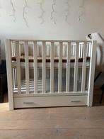 Witte houten box met lade, Ophalen, Gebruikt, Vierkant, Lade