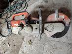 Stihl TS400 doorslijper - Nieuwe carburateur en aandrijfriem, Ophalen, Gebruikt