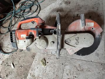 Stihl TS400 doorslijper - Nieuwe carburateur en aandrijfriem beschikbaar voor biedingen