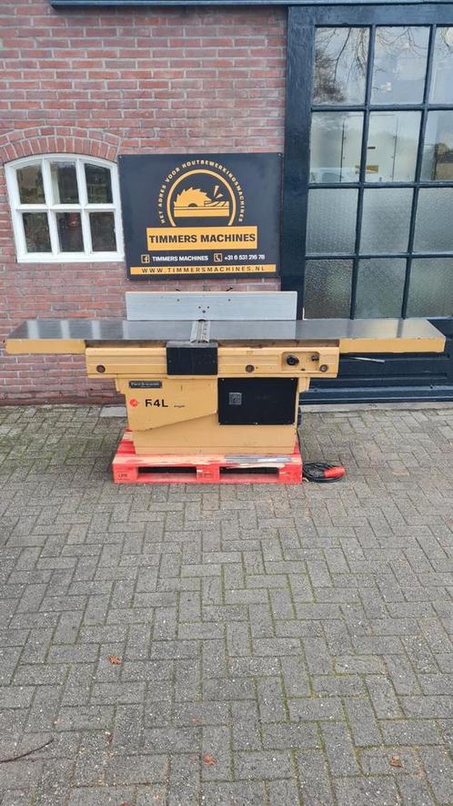Scm F4L vlakbank schaafbank schaafmachine vlak vandiktebank, Doe-het-zelf en Verbouw, Schaafmachines, Zo goed als nieuw, Ophalen of Verzenden