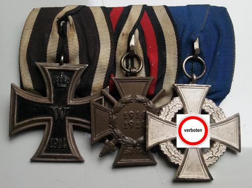 Spang Onderscheidingen Eerste Wereldoorlog Derde Rijk, Verzamelen, Militaria | Algemeen, Overige soorten, Lintje, Medaille of Wings