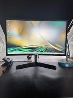 Samsung Curved monitor 24 inch, Computers en Software, Monitoren, Ophalen, Curved, VA, Full HD