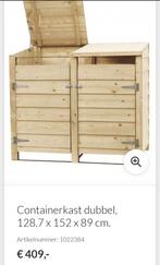 Gloednieuwe containerkast woodvision 2 containers, Nieuw, Overige typen, Ophalen