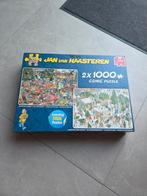 Jan van haasteren puzzel 2x 1000 stuks, Ophalen of Verzenden, Meer dan 1500 stukjes, Zo goed als nieuw, Legpuzzel