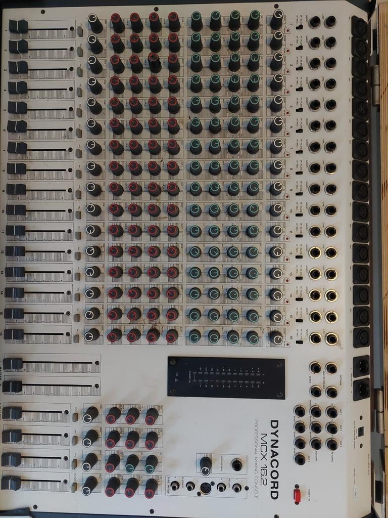 Mengtafel in flightcase, Muziek en Instrumenten, Mengpanelen, Ophalen, Gebruikt, 10 tot 20 kanalen