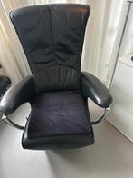 Leren relaxfauteuil  van prominent  150.00, Huis en Inrichting, Fauteuils, Ophalen of Verzenden, Zo goed als nieuw, 75 tot 100 cm