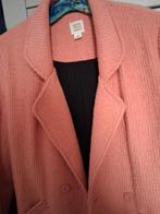 Roze wollen wintermantel S/M, Ophalen of Verzenden, Zo goed als nieuw, Maat 36 (S), Roze