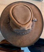 Leren cowboy hoed maat S, Kleding | Dames, Hoeden en Petten, Ophalen of Verzenden, Zo goed als nieuw, 55 cm (S, 6⅞ inch) of minder