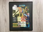 Vintage wanddecoratie bierfiltjes, Ophalen of Verzenden, Zo goed als nieuw, Reclamebord, Plaat of Schild, Overige merken