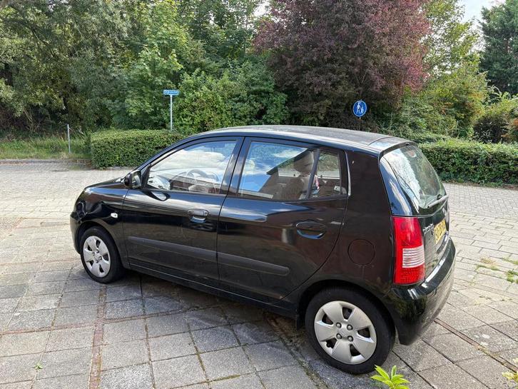 Kia Picanto 1.0 2008 Zwart, Auto's, Kia, Particulier, Picanto, Benzine, B, Hatchback, Handgeschakeld, Origineel Nederlands, Zwart
