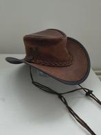 Leren western hoed, comancheros  kindermaat S, Ophalen of Verzenden, Zo goed als nieuw, Western, Overige typen