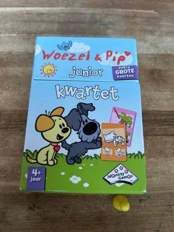Woezel en Pip junior kwartet, per doosje te koop  beschikbaar voor biedingen