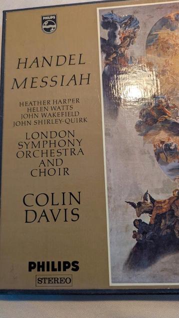 Handel - Messiah - Colin Davis -  Petite Messe Soll Rossini  beschikbaar voor biedingen