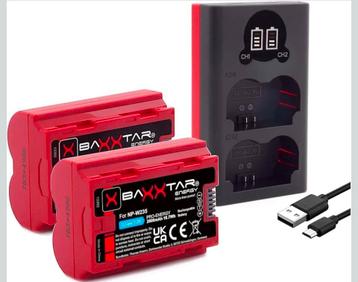 NP-W235 2600 mAh accu's en lader Fujifilm GFX X-T5 X-T4 beschikbaar voor biedingen