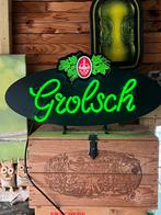 Grolsch neon verlichting/Grolsch lamp, Verzamelen, Biermerken, Ophalen of Verzenden, Gebruikt, Reclamebord, Plaat of Schild, Grolsch
