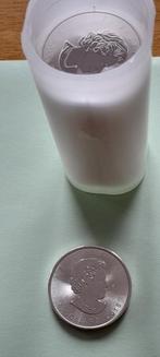 Volle tube 25 stuks 1 OZ Maple Leaf 2015, Ophalen, Zilver