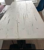 Eettafel hout klooster rechthoek, Huis en Inrichting, Tafels | Eettafels, Ophalen, Gebruikt, 100 tot 150 cm, 200 cm of meer