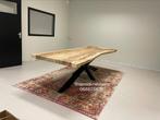 Boomstamtafel massief alle maten op voorraad suar eettafel, Huis en Inrichting, Tafels | Eettafels, Ophalen of Verzenden, Nieuw