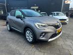 Renault Captur 1.0 TCe (91pk) Intens! Navi! Clima!, Auto's, Voorwielaandrijving, Gebruikt, Zwart, Leder en Stof