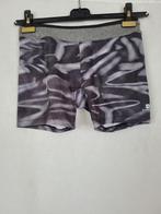 Stoere zwart-witte korte sportbroek mt S merk Domyos, Kort, ., Zwart, Ophalen of Verzenden