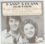 Hanny en Frans en de Rekels- Marie Luise/ Want alleen is, Verzenden, Zo goed als nieuw, Overige formaten, Levenslied of Smartlap