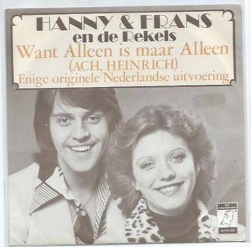 Hanny en Frans en de Rekels- Marie Luise/ Want alleen is beschikbaar voor biedingen