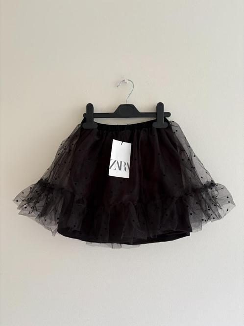 Nieuw Rokje, Meisjes, maat  130, Zwart tulen, Zara, Kinderen en Baby's, Kinderkleding | Maat 128, Nieuw, Meisje, Jurk of Rok, Ophalen of Verzenden
