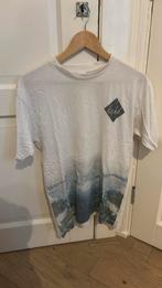 Takk T-shirt Maat S - Blauwe Print, Kleding | Heren, Ophalen of Verzenden, Gedragen, Maat 46 (S) of kleiner, Wit