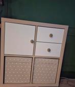 Ikea kallax met inzet, Ophalen, Zo goed als nieuw