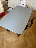 Retro Eettafel + Stoelen, Ophalen, Gebruikt, 100 tot 150 cm, Vier personen