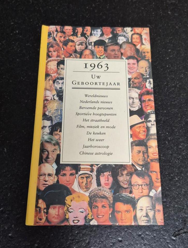 Boekje over 1963  Uw geboortejaar, Boeken, Overige Boeken, Zo goed als nieuw, Ophalen of Verzenden