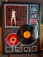 Elvis Presley Plaat met LP en Single in Lijst, Ophalen of Verzenden, Gelezen, Artiest