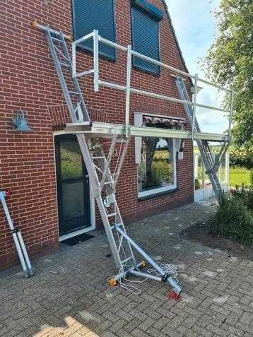  Wienese werkstelling 5,0m compleet – aluminium – ZGAN  beschikbaar voor biedingen