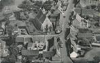 417Q Vrouwepolder; luchtfoto, panorama, kerk, 1962, Verzamelen, 1940 tot 1960, Zeeland, Gelopen, Ophalen of Verzenden