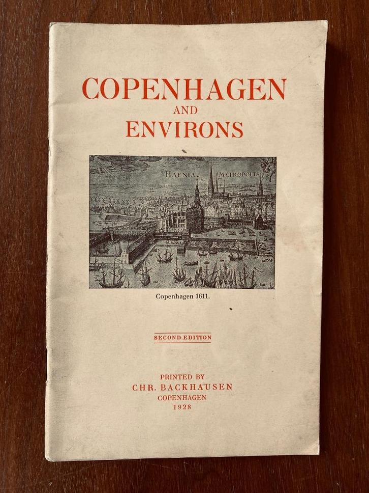 Reisgids Kopenhagen (1928), Antiek en Kunst, Antiek | Boeken en Bijbels, Ophalen of Verzenden